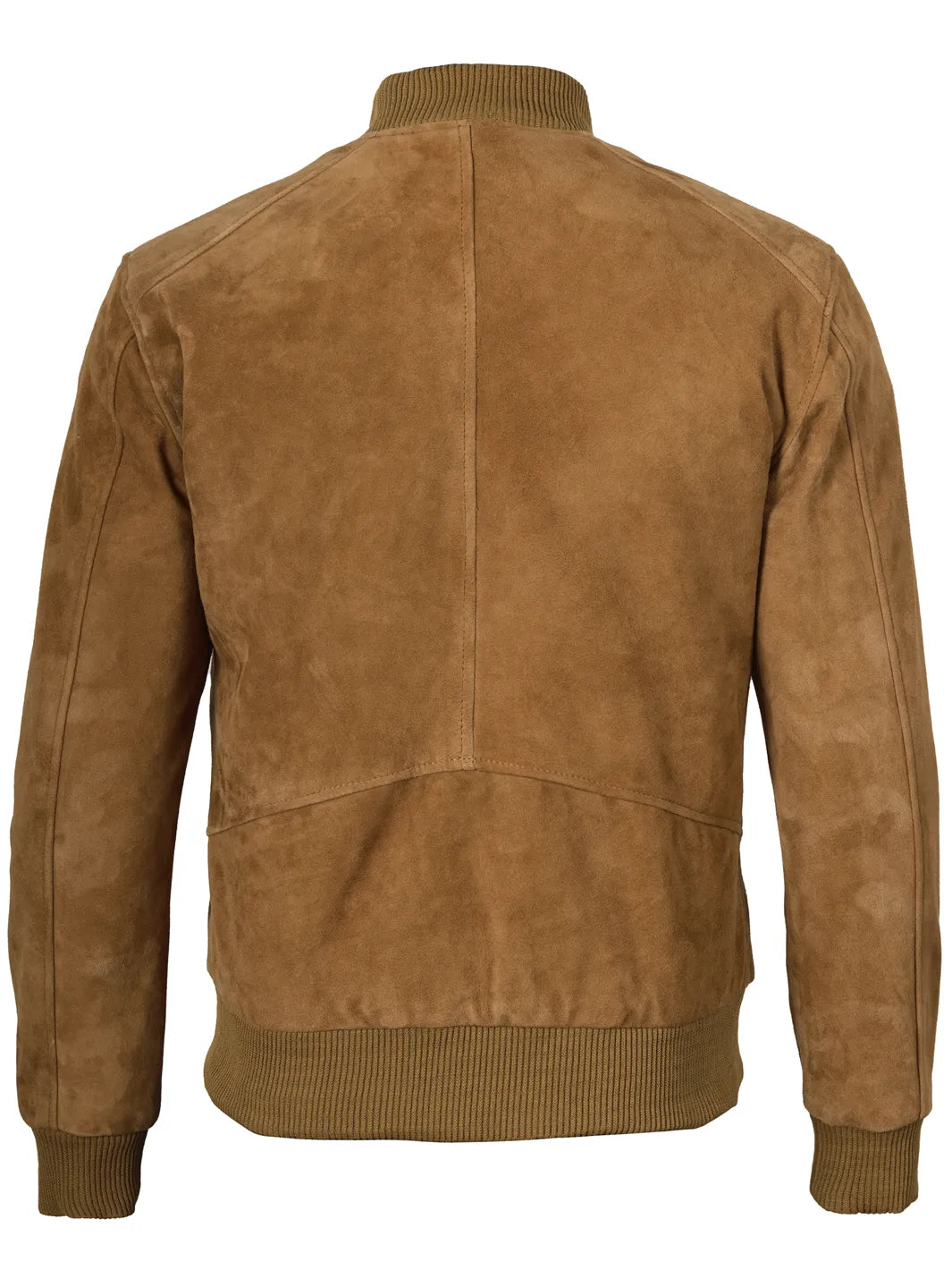 Mens Brown Bomber Suede Jackets