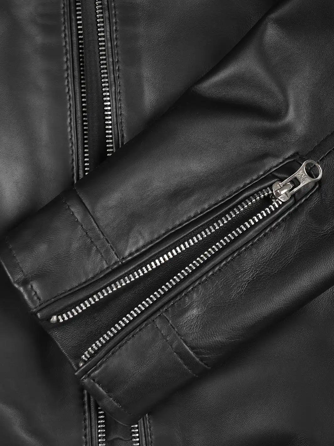 Real Leather Jacket Womens Biker Features