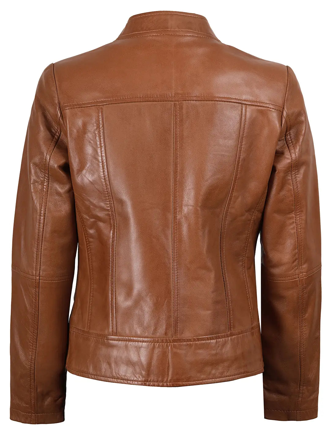 real leather jacket womens tan